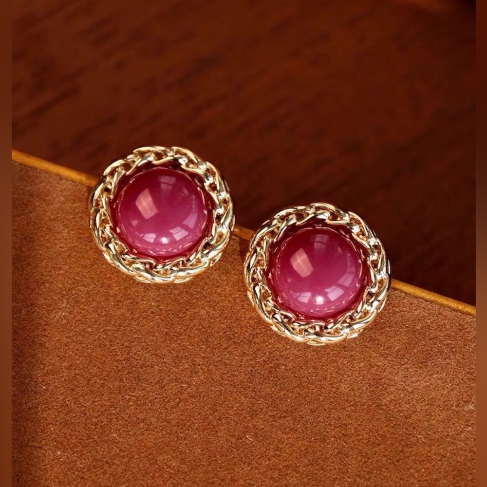 $25for3 NWT High-grade vintage earrings, stylish and versatile ear accessories